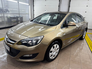 2013 Opel Astra J Рестайлинг, бежевый, 570000 рублей, вид 4