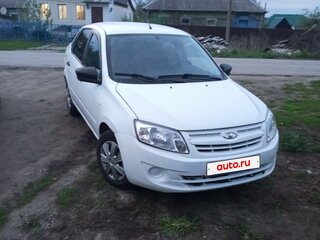 2017 Lada (ВАЗ) Granta I, белый, 415000 рублей, вид 1