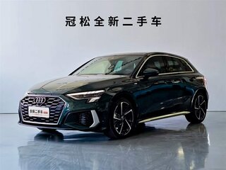 2023 Audi A3 Sportback 35 TFSI IV (8Y), зелёный, 2119000 рублей, вид 1