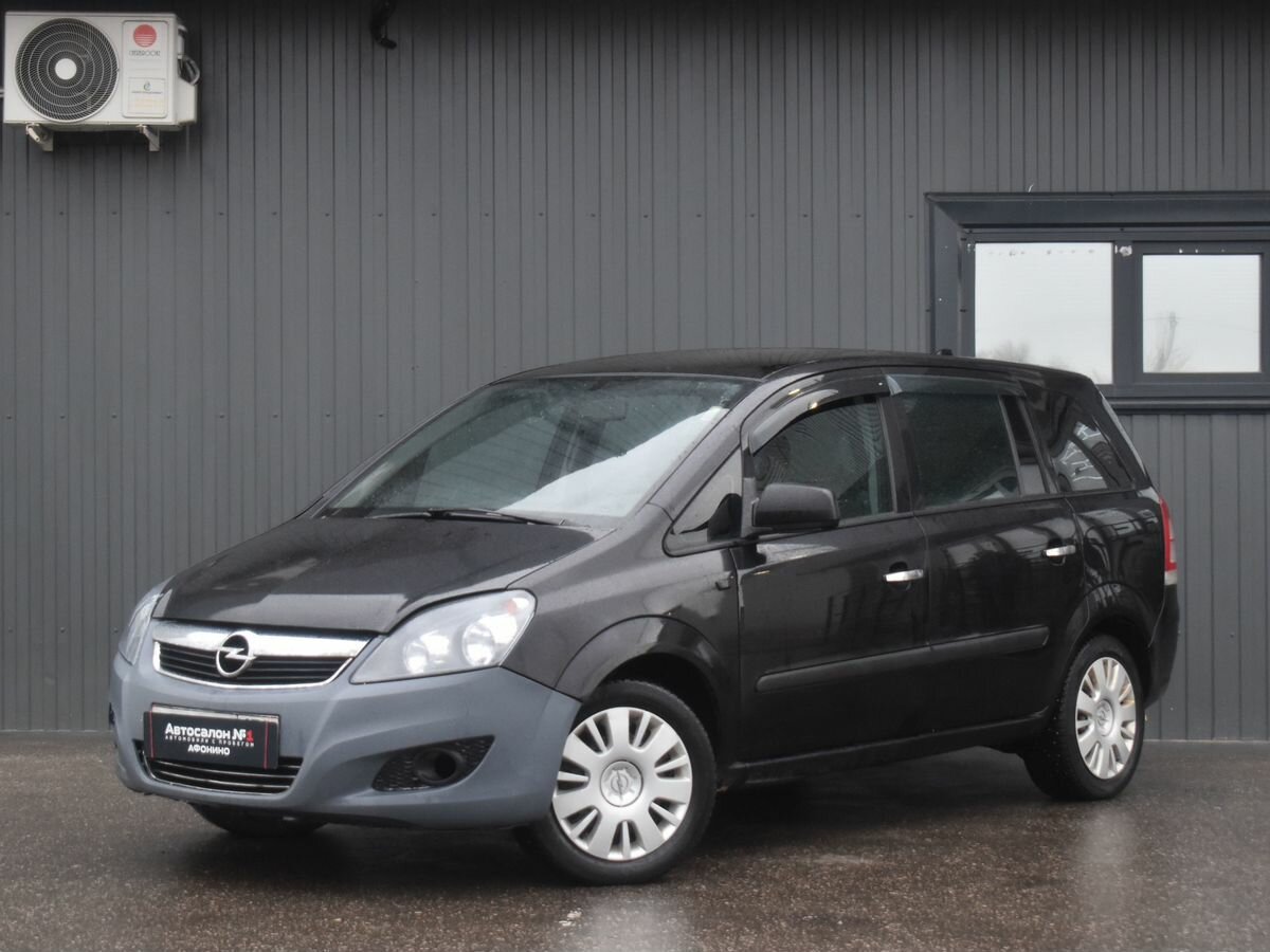 Opel Zafira B Рестайлинг
