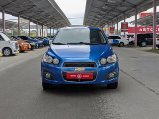2013 Chevrolet Aveo II, синий, 599900 рублей, вид 3