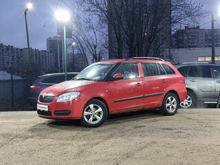 2009 Skoda Fabia II, красный, 199000 рублей, вид 1