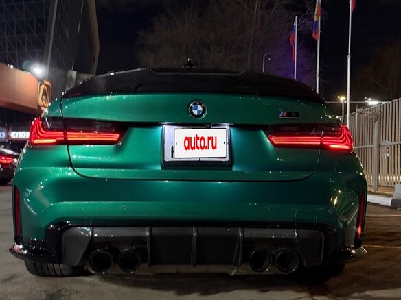 2022 BMW M3 Competition Package VI (G80), зелёный, 10300000 рублей - вид 10