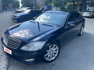 2008 Mercedes-Benz S-Класс 500 Long V (W221), синий, 1565000 рублей, вид 1
