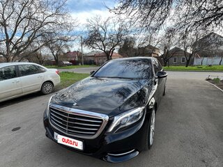 2014 Mercedes-Benz S-Класс 500 Long VI (W222, C217), чёрный, 2650000 рублей, вид 1