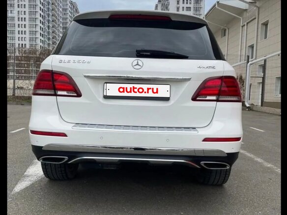 2015 Mercedes-Benz GLE 350 d I (W166), белый, 3200000 рублей - вид 8