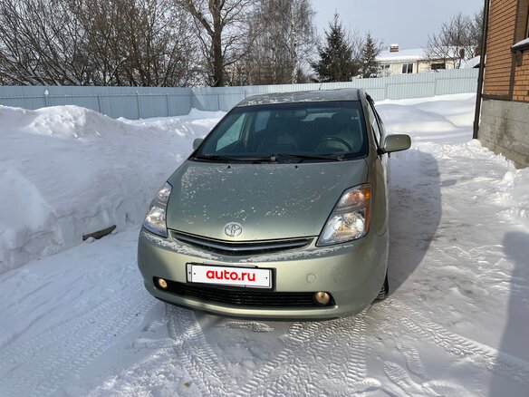 2007 Toyota Prius II Рестайлинг (XW20), зелёный, 777000 рублей - вид 1