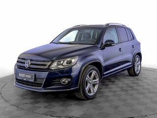 2016 Volkswagen Tiguan I Рестайлинг, синий, 2330000 рублей, вид 1