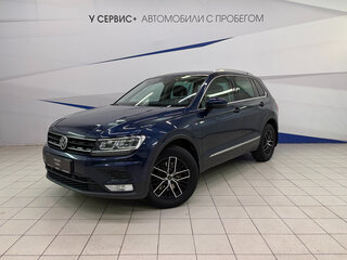 2017 Volkswagen Tiguan II, синий, 2049000 рублей, вид 1