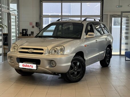 2011 Hyundai Santa Fe Classic Classic, серебристый, 830000 рублей, вид 1