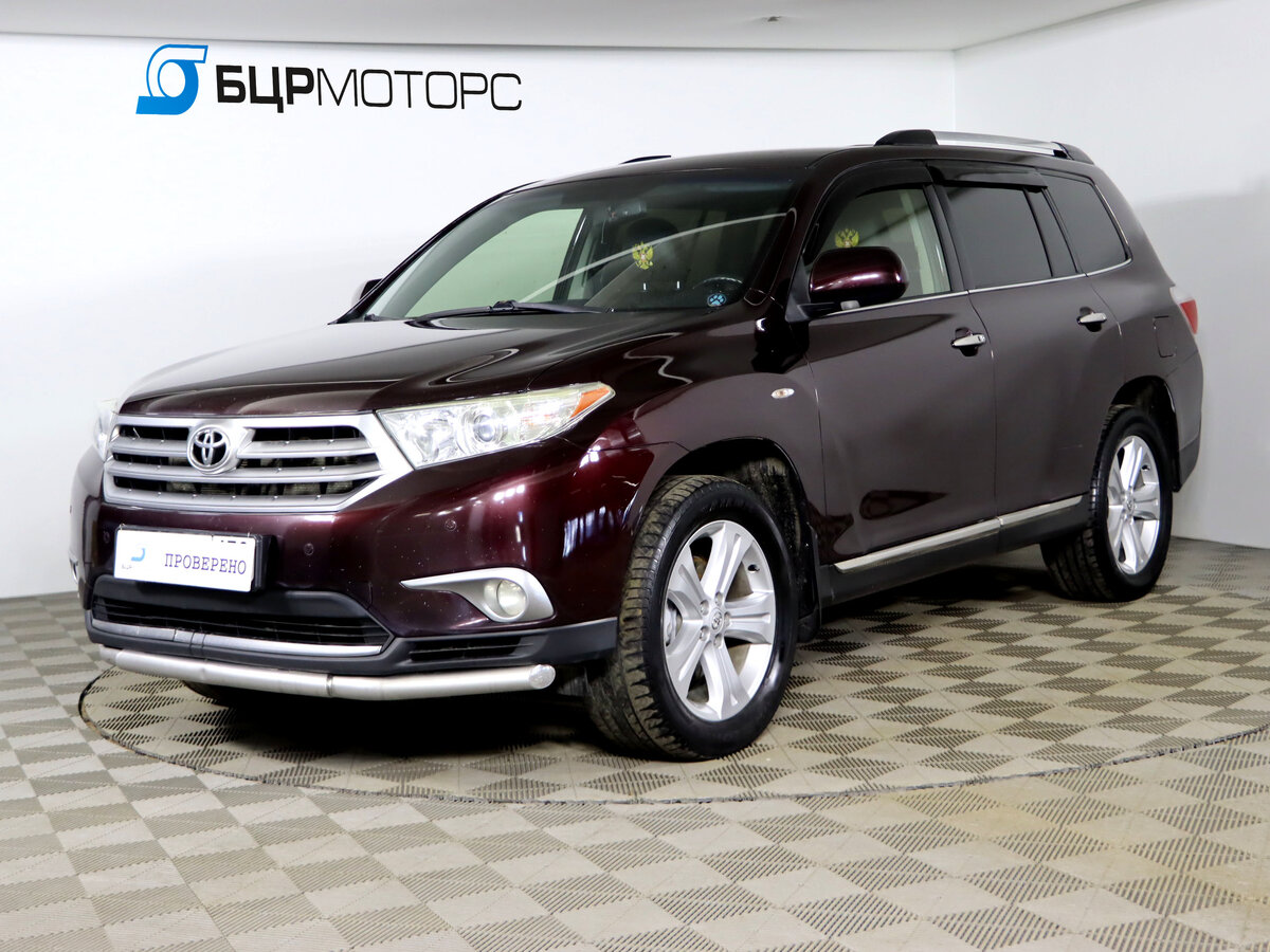 Toyota Highlander II (XU40) Рестайлинг