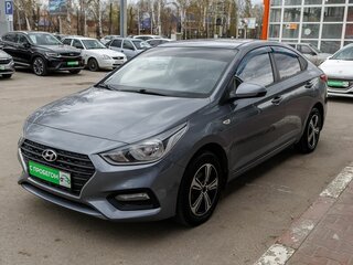 2018 Hyundai Solaris II, серый, 1296500 рублей, вид 1