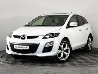 2011 Mazda CX-7 I Рестайлинг, белый, 799585 рублей, вид 1