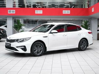 2018 Kia Optima IV Рестайлинг, белый, 1350000 рублей, вид 1