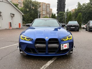 2021 BMW M3 Competition Package VI (G80), синий, 11000000 рублей, вид 4