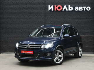 2016 Volkswagen Tiguan I Рестайлинг, синий, 1670000 рублей, вид 1