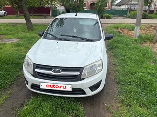 2018 Lada (ВАЗ) Granta I Рестайлинг, белый, 400000 рублей, вид 3