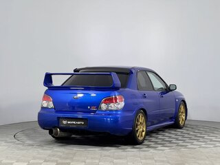 2006 Subaru Impreza WRX STi II Рестайлинг 2, синий, 1655000 рублей, вид 5