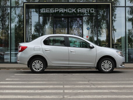 2015 Renault Logan II, серебристый, 849000 рублей, вид 4