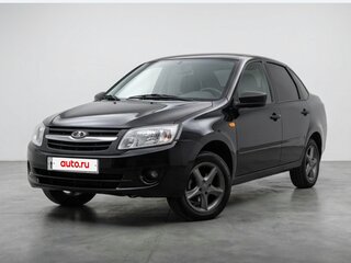 2013 Lada (ВАЗ) Granta I, чёрный, 330000 рублей, вид 1