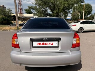 2005 Hyundai Accent ТагАЗ II, серебристый, 299000 рублей, вид 5