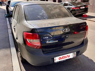 2017 Lada (ВАЗ) Granta I, чёрный, 305000 рублей, вид 3