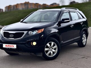 2010 Kia Sorento II, чёрный, 1390000 рублей, вид 1
