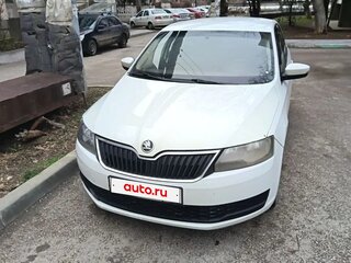 2019 Skoda Rapid I Рестайлинг, белый, 800000 рублей, вид 1