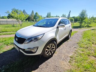 2014 Kia Sportage III Рестайлинг, белый, 1300000 рублей, вид 1