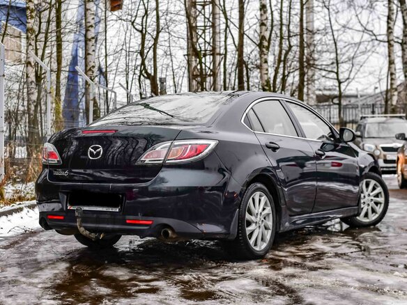 2011 Mazda 6 II (GH) Рестайлинг, чёрный, 859000 рублей - вид 1