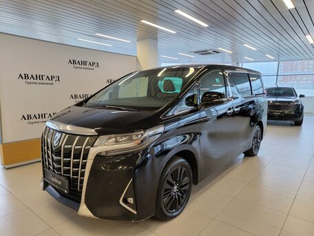 2019 Toyota Alphard III Рестайлинг, чёрный, 4583000 рублей, вид 1
