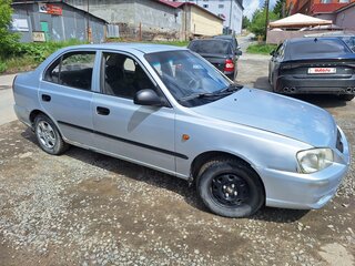 2010 Hyundai Accent ТагАЗ II, серый, 253000 рублей, вид 3