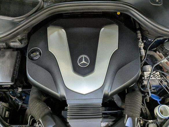 2017 Mercedes-Benz GLE 350 d I (W166), синий, 3990000 рублей - вид 9