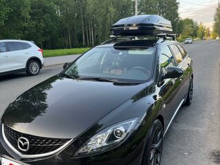 2009 Mazda 6 II (GH), чёрный, 1100000 рублей, вид 1