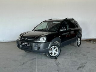 2008 Hyundai Tucson I, чёрный, 845000 рублей, вид 1
