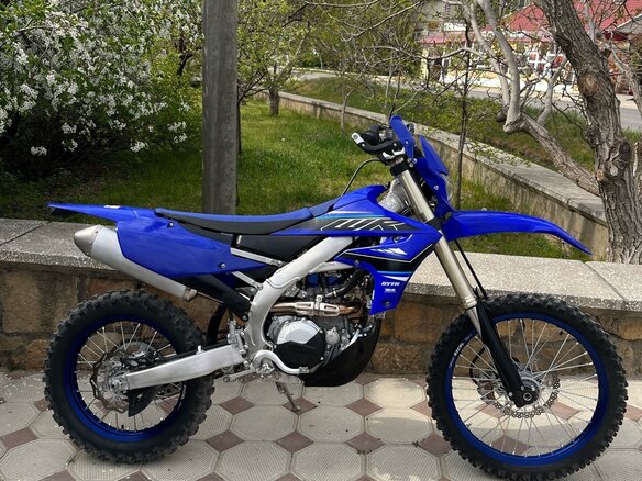 2021 Yamaha WR450F, синий, 960000 рублей - вид 5