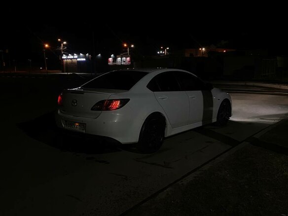 2008 Mazda 6 II (GH), белый, 780000 рублей - вид 5