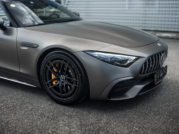 2022 Mercedes-Benz SL-Класс AMG SL 43 43 AMG IV (R232), серый, 11500000 рублей - вид 1