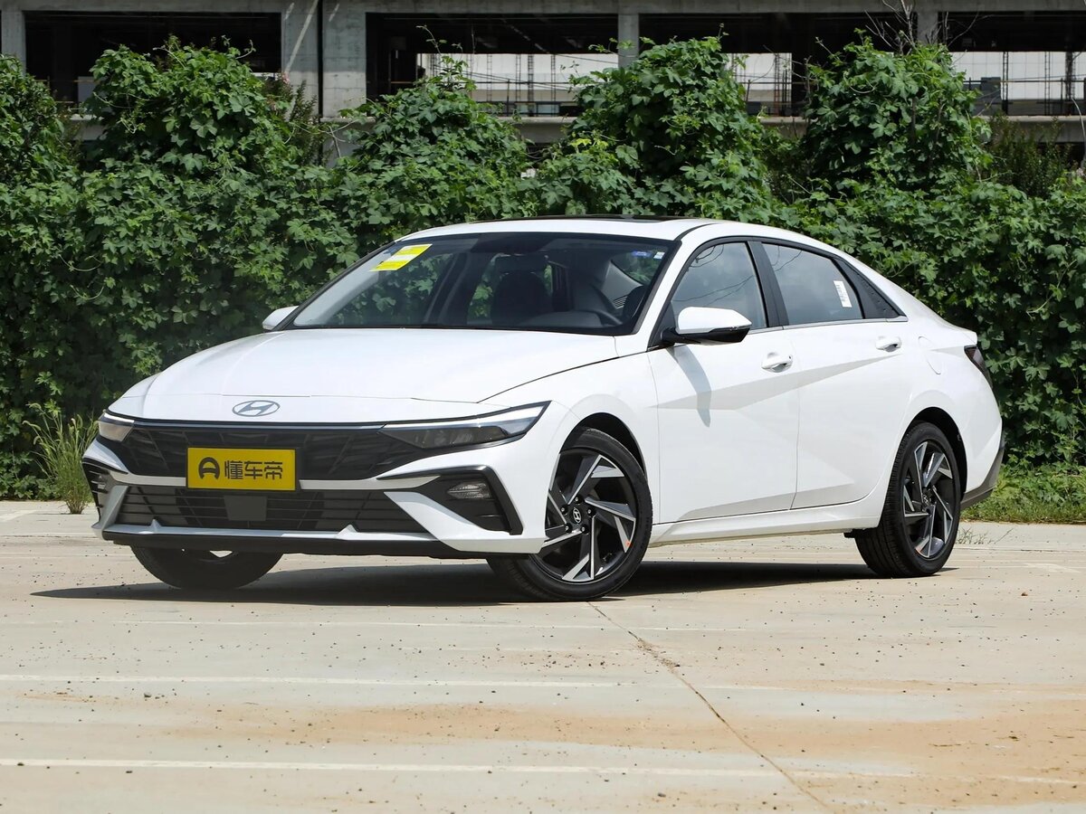 Hyundai Elantra VII (CN7) Рестайлинг