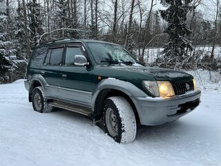 1996 Toyota Land Cruiser Prado 90 Series, зелёный, 840000 рублей, вид 1