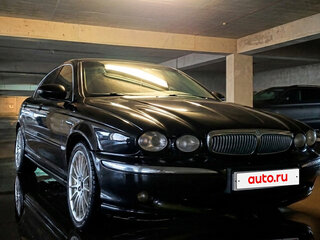 2007 Jaguar X-Type I, чёрный, 350000 рублей, вид 3