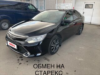 2016 Toyota Camry VII (XV50) Рестайлинг, чёрный, 1800000 рублей, вид 1