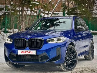 2024 BMW X3 M Competition I (F97) Рестайлинг, синий, 11990000 рублей, вид 1