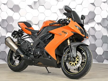 Купить б/у Kawasaki ZX-10R Ninja инжектор в Москве: оранжевый