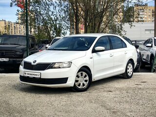 2019 Skoda Rapid I Рестайлинг, белый, 849000 рублей, вид 1