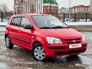 2004 Hyundai Getz I, красный, 350000 рублей, вид 1