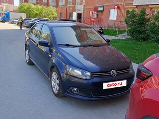 2011 Volkswagen Polo V, синий, 400000 рублей, вид 4