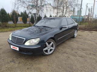 2003 Mercedes-Benz S-Класс 500 Long IV (W220) Рестайлинг, зелёный, 655000 рублей, вид 1