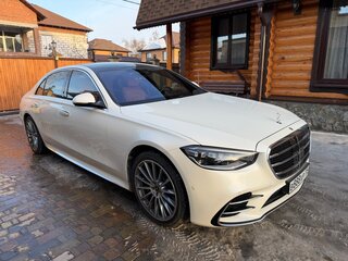 2022 Mercedes-Benz S-Класс 500 Long 4MATIC VII (W223), белый, 14750000 рублей, вид 1
