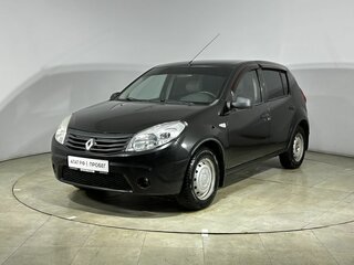 2013 Renault Sandero I, чёрный, 485000 рублей, вид 1